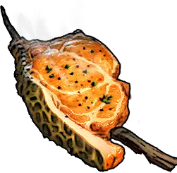 Skewered Crocodile Meat