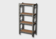 Steel Garage Shelf bathroom furniture item in inZOI