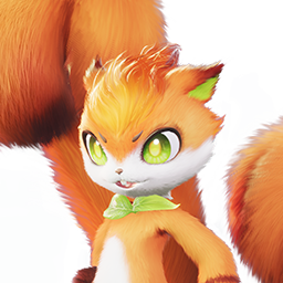 Official head icon of the Fire element Aniimo Squashel