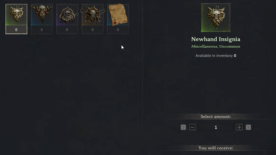 Windrose Brethren of the Coast faction trader with ship plans