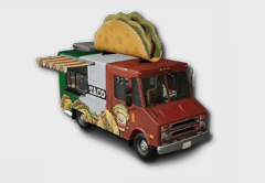 Taco Truck furniture item in inZOI