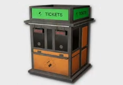 Cozy Ticket Booth furniture item in inZOI