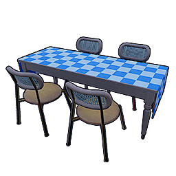 Blue-White Dining Table icon