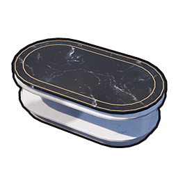 Floating Oval Long Table icon