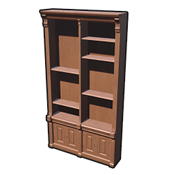 Natural Wood Bookcase icon