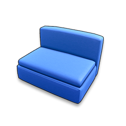Sky Blue Sofa - Single icon