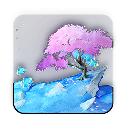 Snowy Sakura - Square icon