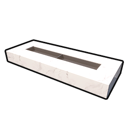 White Stone Coffee Table - Rectangular icon