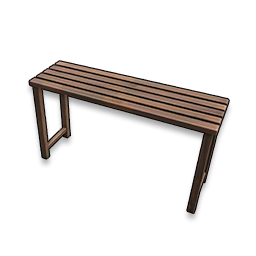 Wooden Long Bench icon