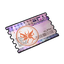 Colorful Ticket Stub icon