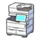 Official icon of the 3D Printer crafting item from Pokemon Pokopia on a transparent background