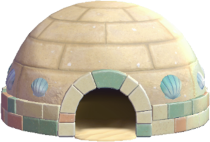 Sand Hut building kit from Pokemon Pokopia