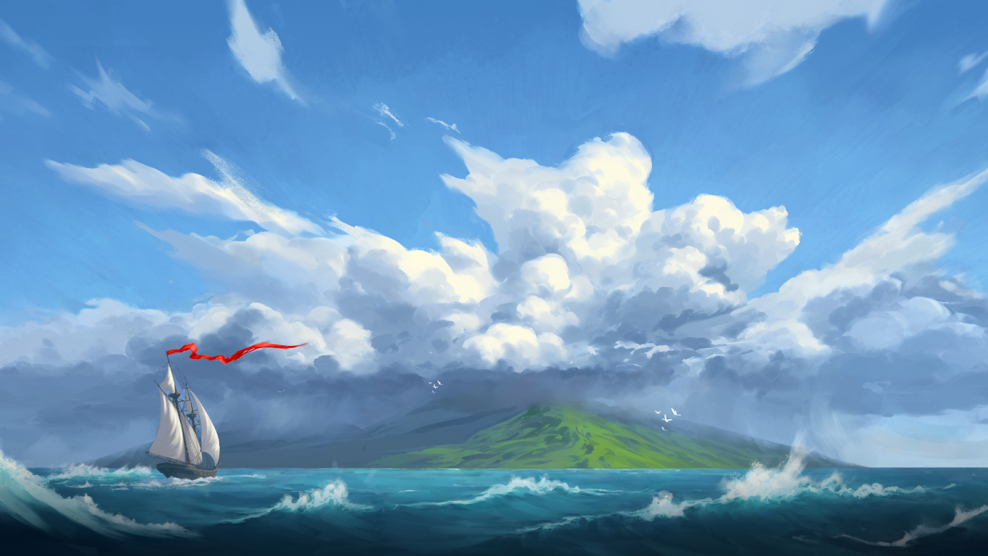 Windrose pirate setting key art