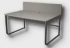 Basic Partition Desk furniture item in inZOI