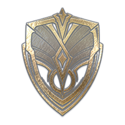 Templar class emblem, a gold heraldic shield