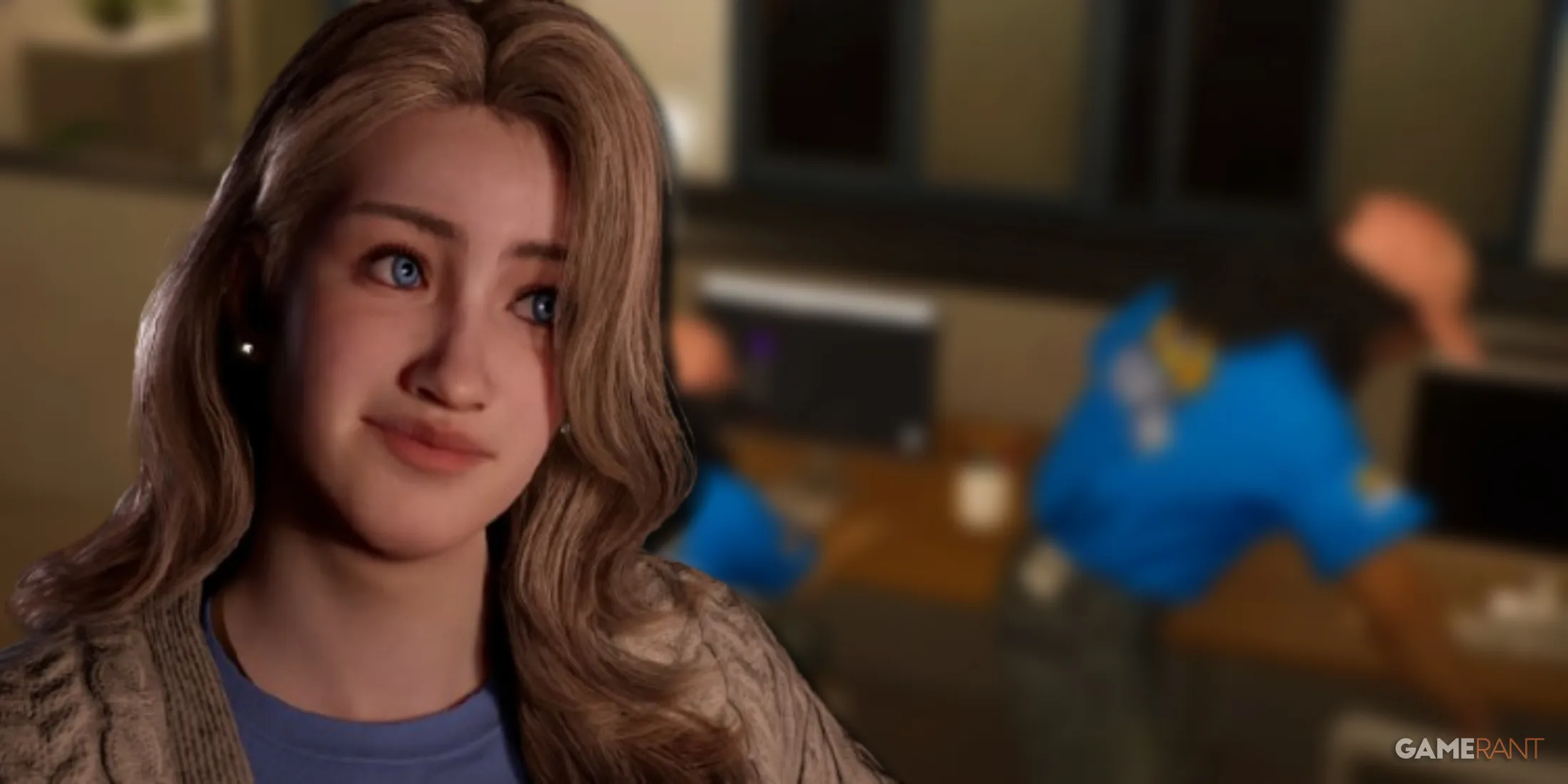 Amusement park career gameplay in inZOI showing the park environment