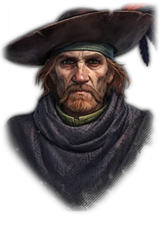 Jasper Crowe portrait, the hireable Tailor NPC