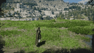 Blade Sentinel skill animation in Crimson Desert