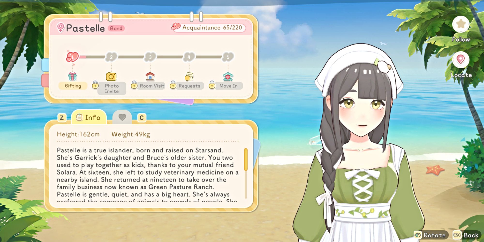 Pastelle, the Rancher profession mentor at Green Pasture Ranch