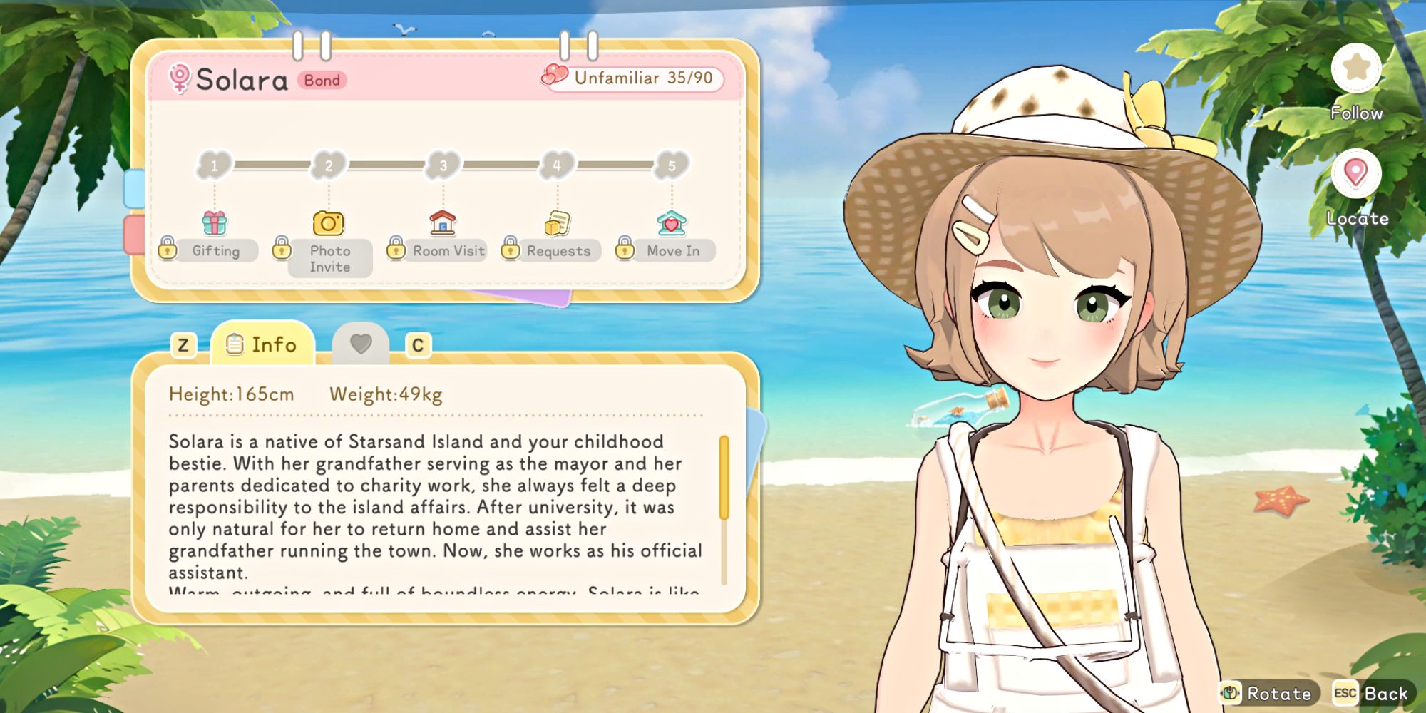 Solara, the Community Center coordinator in Starsand Island