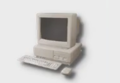 Old Computer furniture item in inZOI