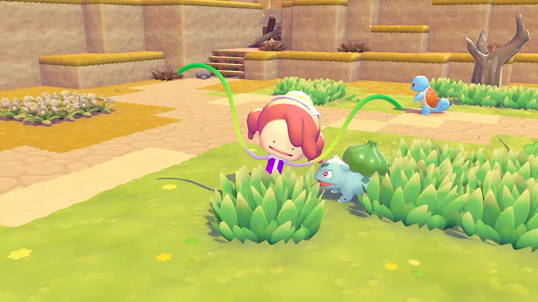 Using the Leafage move to grow plants and restore vegetation in the Withered Wasteland