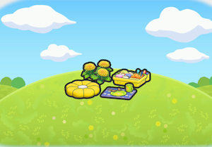 Pokemon Pokopia Dandelion Lunchtime habitat (event)