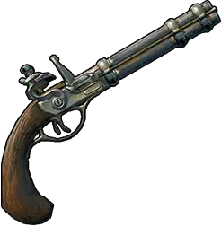 Drake's Double-Barreled Pistol