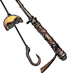 simple fishing rod icon