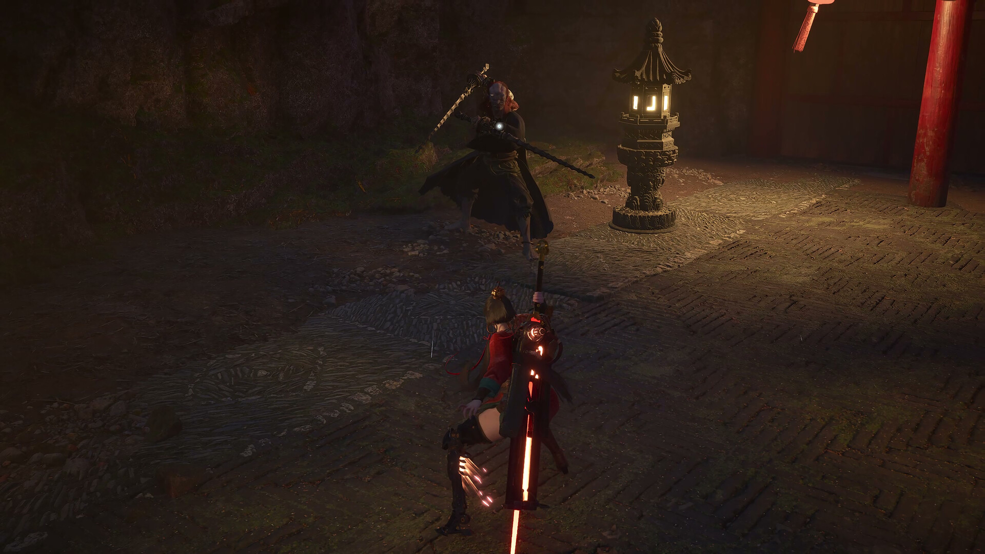 A combat encounter in Sword Sage: Awakening