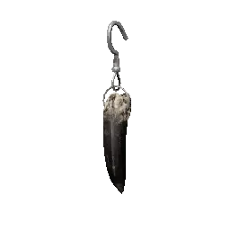 Black Lion Earring