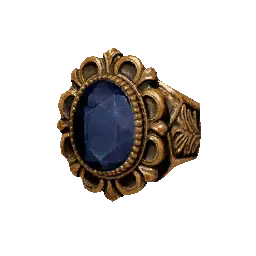 Crude Blue Ring