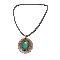 Engraved Copper Necklace