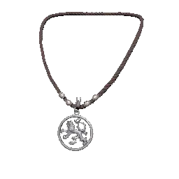 Engraved Silver Necklace