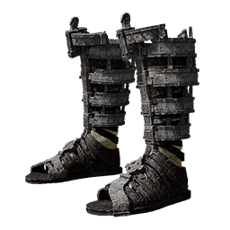 Lightning Bolt Plate Boots