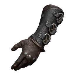 Grey Wolf Leather Gloves