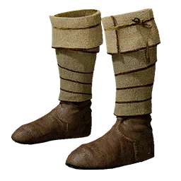 Strapped Bounty Hunter's Leather Boots