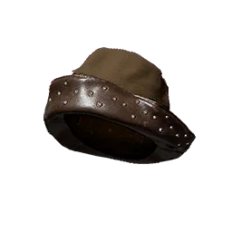 Captive's Folded Leather Helm