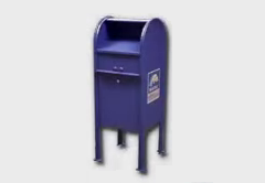 Blue Mailbox furniture item in inZOI