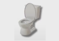 Basic Toilet bathroom furniture item in inZOI
