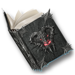 Official item icon of Dark Dragon Lord Spellbook