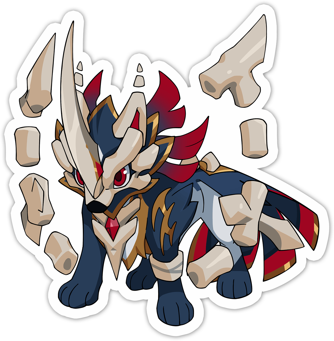 Bladehound, Strength-Aspect Anima, official key art
