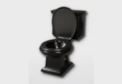 Steel Toilet bathroom furniture item in inZOI