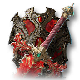 Official item icon of Genesis Dragon Lord Longsword and Nemesis Dragon Lord Longsword