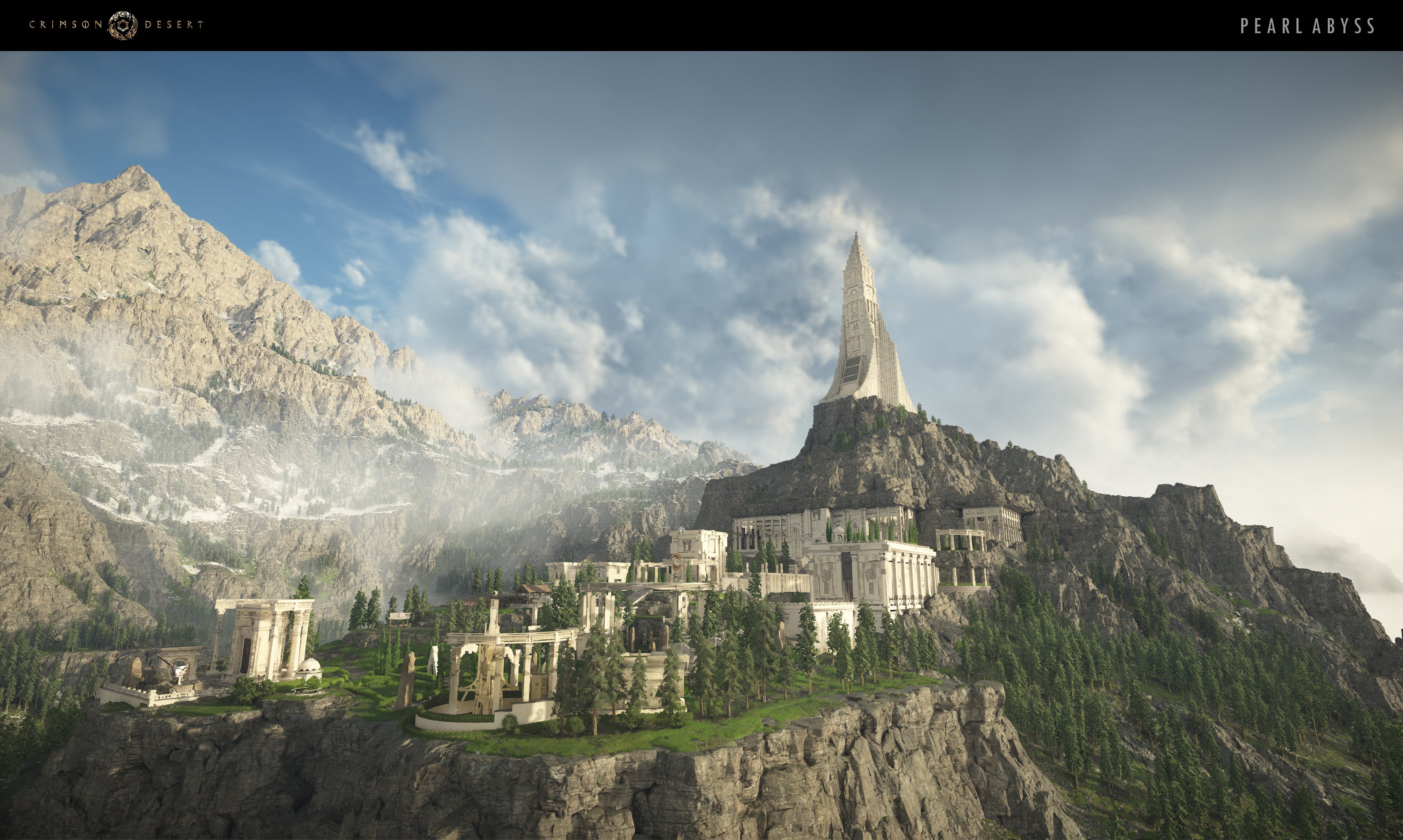 Coastal region of Pywel with waves crashing against rocky cliffs