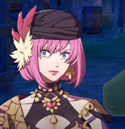 Official character art of Maria, a Rogue encountered as a guest and a boss