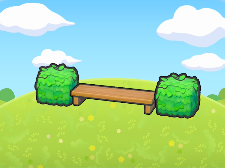 Bench with Greenery habitat icon