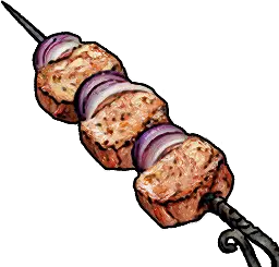 Meaty Croc Kebab