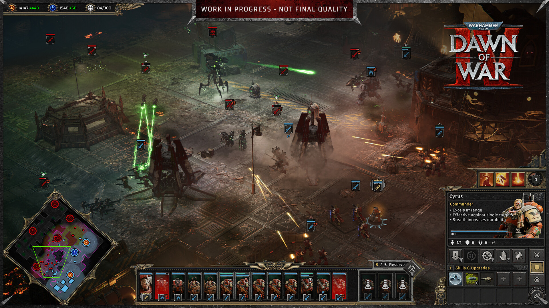 Base building and battlefield control in Warhammer 40,000: Dawn of War IV
