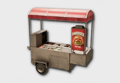 Hamburger Cart furniture item in inZOI